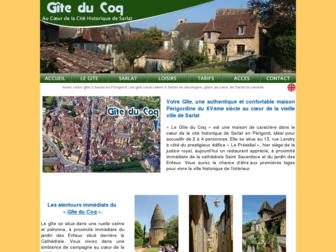 sarlat-gites.fr website preview