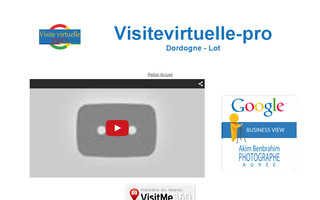 visitevirtuelle-pro.com website preview