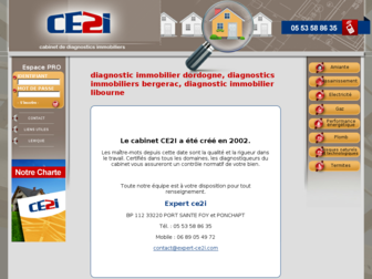 expert-ce2i.com website preview