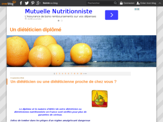 dieteticien-liberal.over-blog.fr website preview