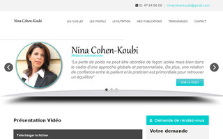 medecin-nutritionniste.fr website preview