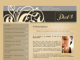 jdietetique.fr website preview