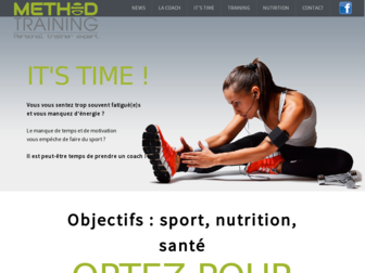 method-training.fr website preview