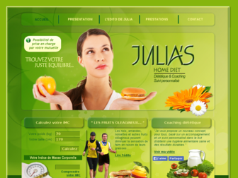 julias-home-diet.com website preview
