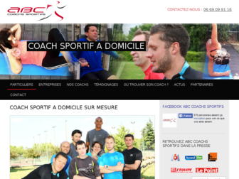 abc-coach-sportif.com website preview