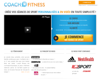 coachfitness.com website preview