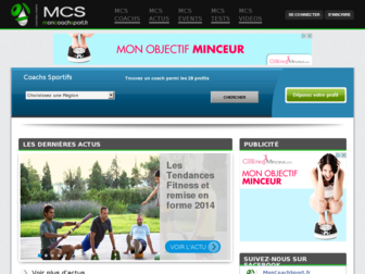 moncoachsport.fr website preview