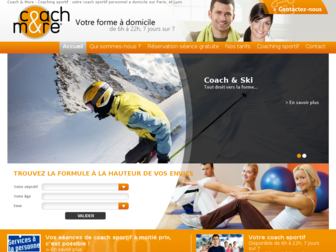 coachandmore.net website preview