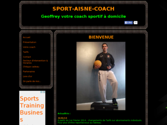 sport-aisne-coach.com website preview