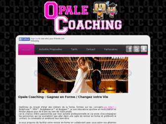 opale-coaching.com website preview