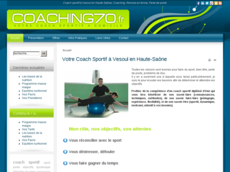 coaching70.fr website preview