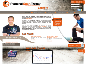 dijon.personal-sport-trainer.com website preview