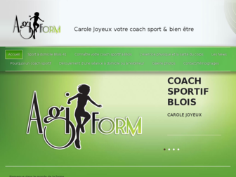 coach-sportif-blois.com website preview