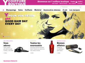 y-coiffure-boutique.com website preview