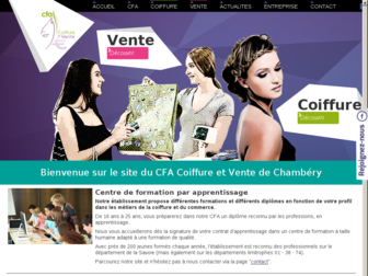 coiffure-vente-savoie.fr website preview