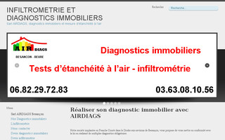 airdiags.com website preview