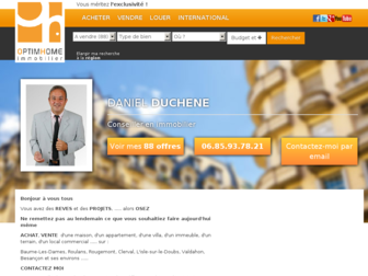 duchene.optimhome.com website preview
