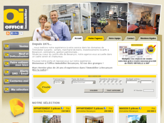 besancon-immobilier.com website preview