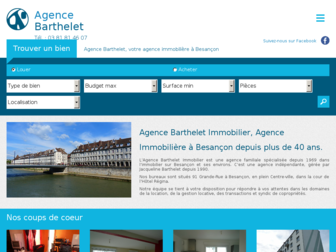 bartheletimmobilier.fr website preview