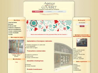 agence-courbet.fr website preview