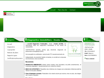 dpe-diagnostics-pontissalien.eu website preview