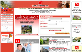 conseil-immobilier.net website preview