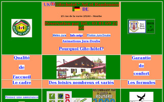 jura-gite.fr website preview