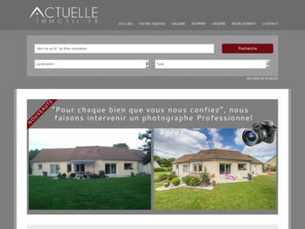 actuelle-immobilier.com website preview