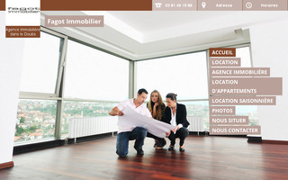 fagot-immobilier.fr website preview