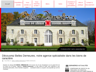 ci-belles-demeures.fr website preview