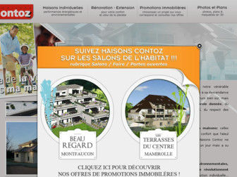 maisons-contoz.fr website preview