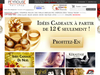 peyrouse-hair-shop.com website preview