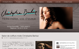 christophe-berlioz-coiffure.fr website preview