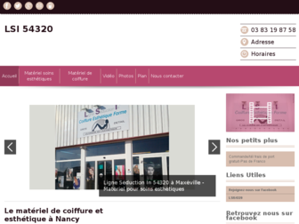 fournitures-esthetique-coiffure-nancy.fr website preview