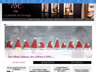 lissage-intense.net website preview