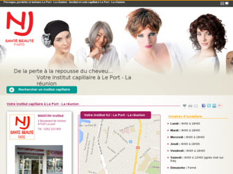 institut-capillaire-la-reunion.fr website preview