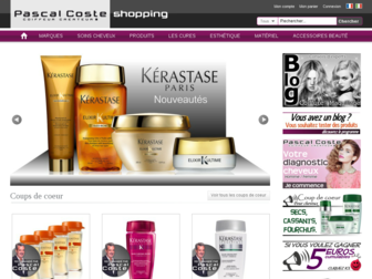 pascalcoste-shopping.com website preview