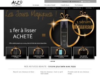 azzo.fr website preview