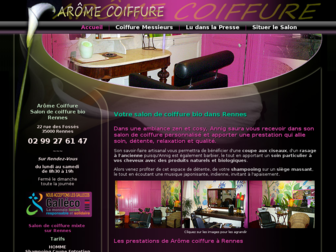 coiffure-bio-rennes.com website preview