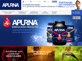 apurna-nutrition.fr website preview