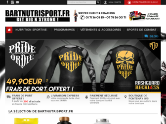 bartnutrisport.fr website preview