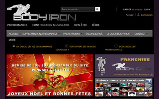 body-iron.fr website preview