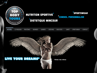 body-nutrition-tours.fr website preview