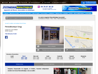 cergy.fitnessboutique.fr website preview