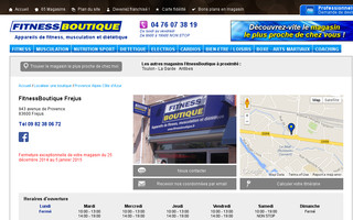 frejus.fitnessboutique.fr website preview