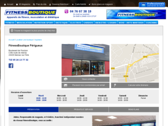 perigueux.fitnessboutique.fr website preview