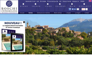 boschi-immobilier.com website preview