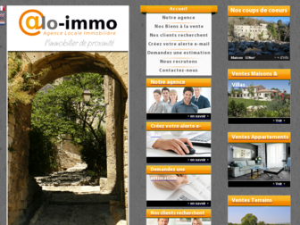 alo-immo.com website preview