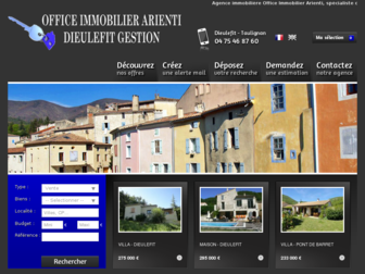 immobilierarienti.com website preview