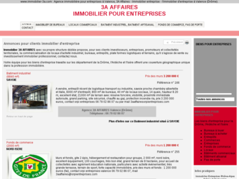 immobilier-3a.com website preview